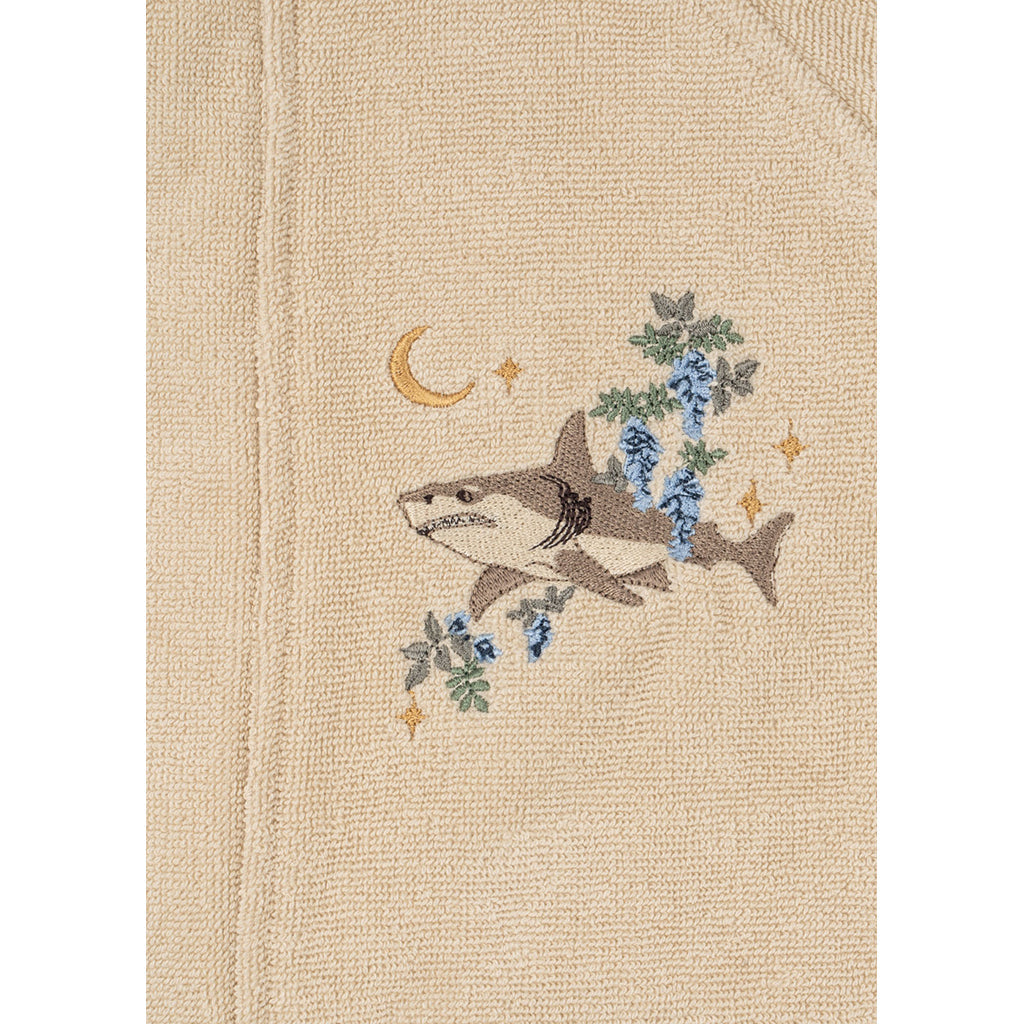 Konges Sløjd Terry badekåpe for barn, Summer Sand - Str. baby, smårolling, junior