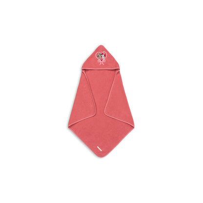 Konges Sløjd Terry-håndkle med hette - Flamingo Plume