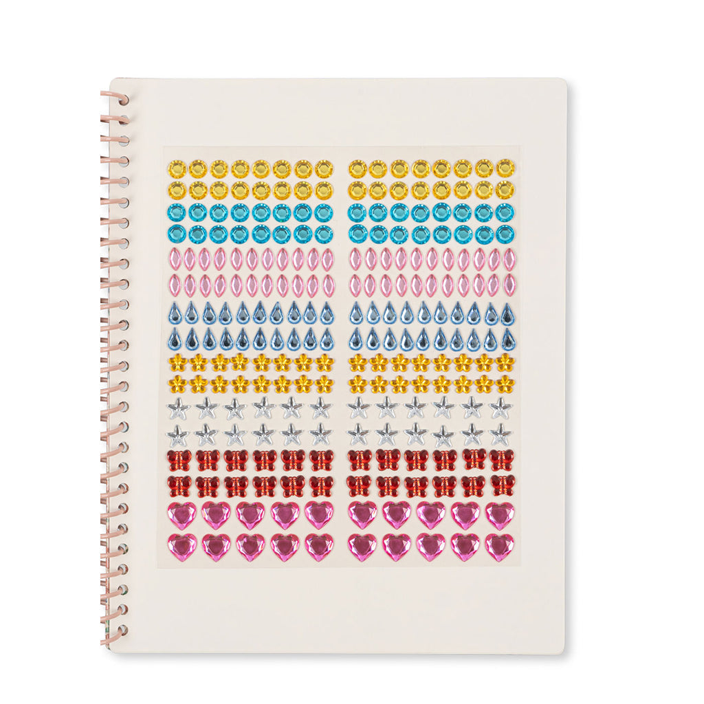 Konges Sløjd glam me up, Klistremerkebok