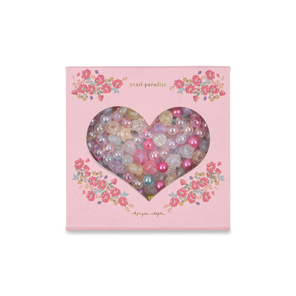 Konges Sløjd Perleeske, Box of pearls - Blue/pink