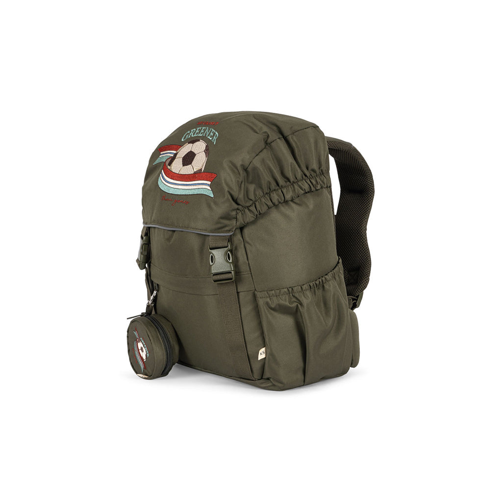 Konges Sløjd Clover skolesekk med gympose og regntrekk – Kalamata