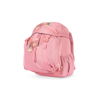 Konges Sløjd Clover skolesekk med gympose og regntrekk – Peony