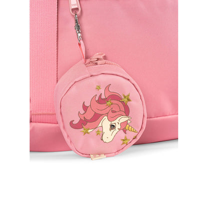 Konges Sløjd Clover skolesekk med gympose og regntrekk – Peony