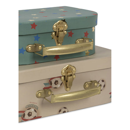 Konges Sløjd koffertsett, 2 stk - White/Kick it