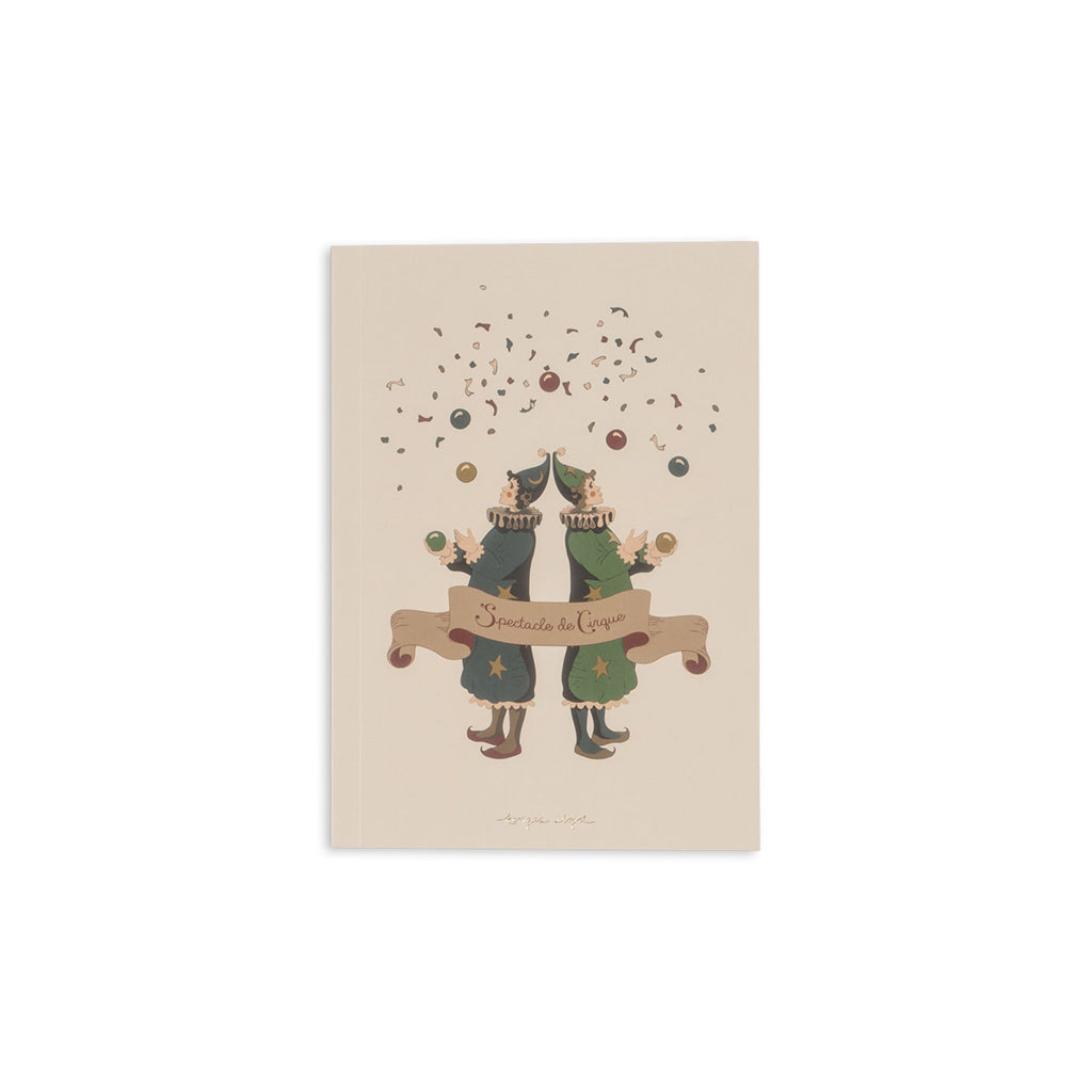 Konges Sløjd Mini malehefte - Circus