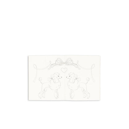 Konges Sløjd Malebok og farger, Green Tea check