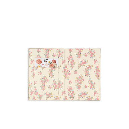 Konges Sløjd Malebok med klistremerker, House of flower - Multi