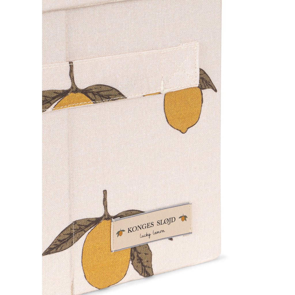 Konges Sløjd, stoffoppbevaringsboks, liten - lemon