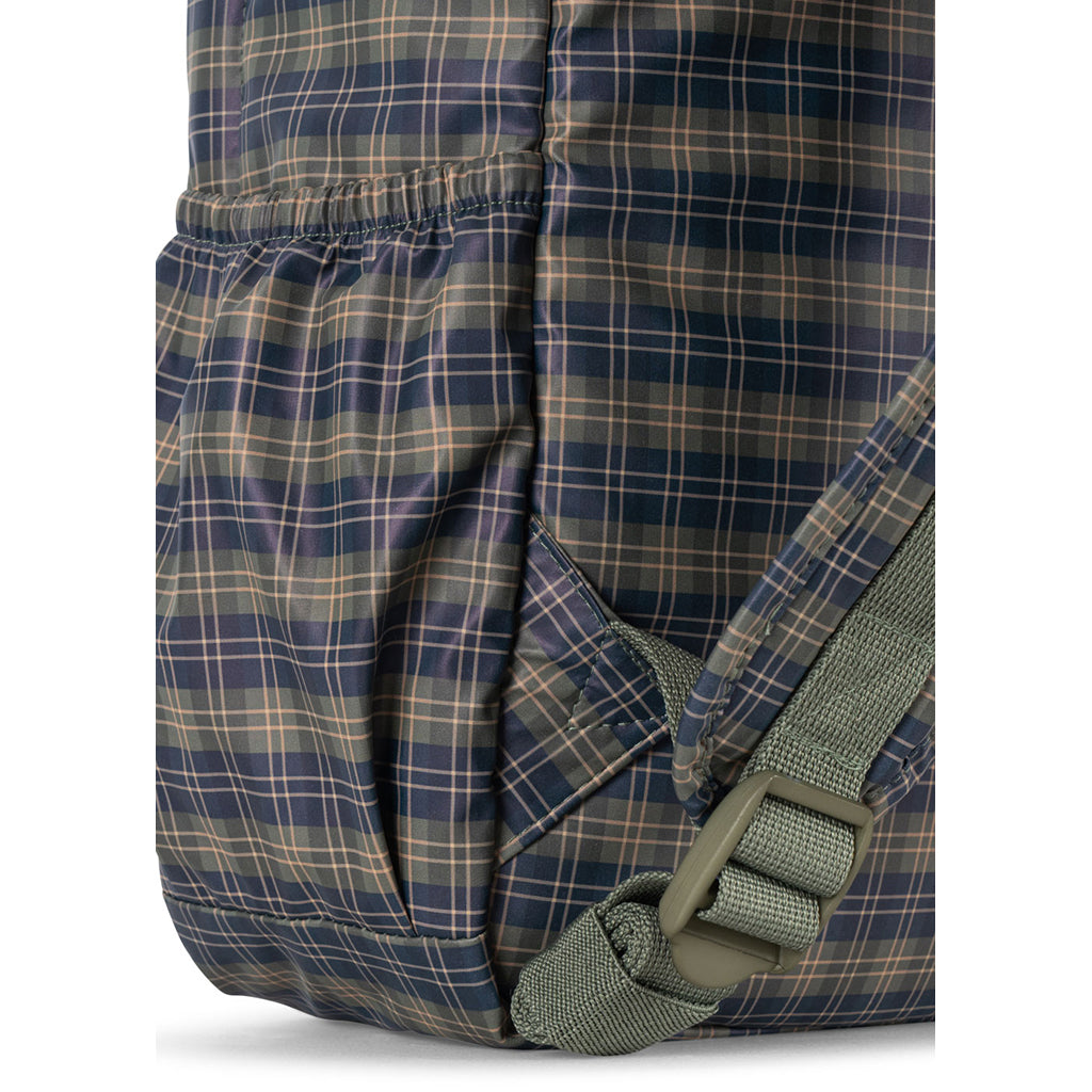 Konges Sløjd Rainy Kids Midi ryggsekk, Laurel Blue Check