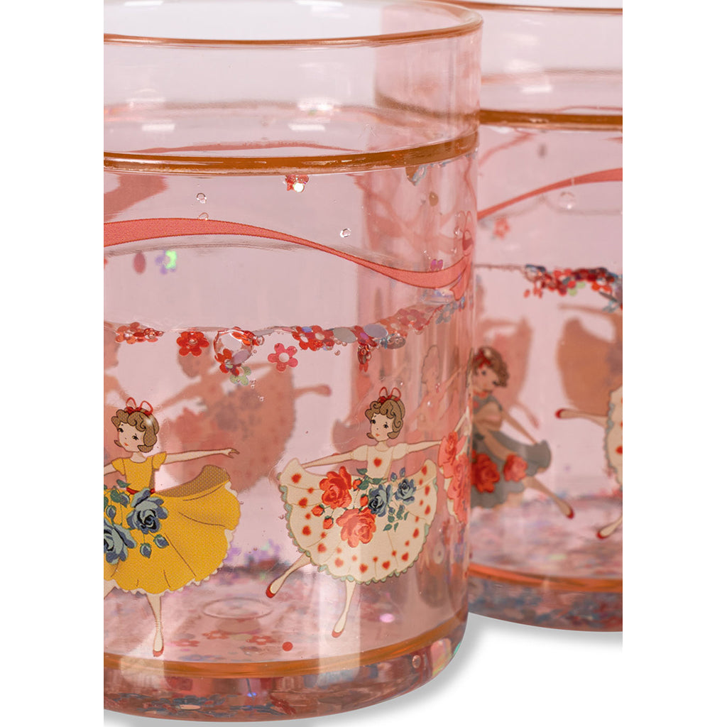 Konges Sløjd glitterkopp, 2-pakning - Tip toe twinkle