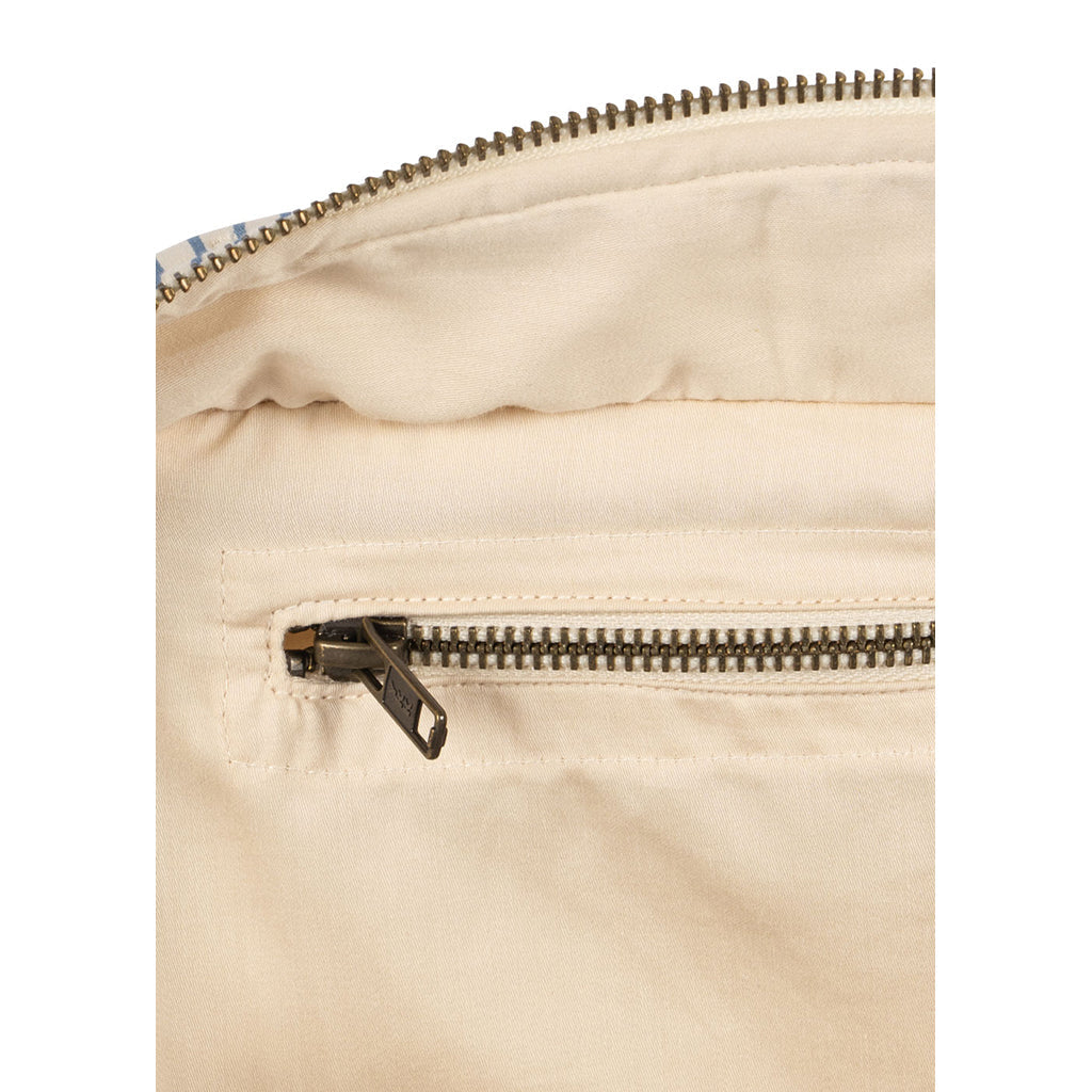 Konges Sløjd Stor toalettveske, quiltet - Stripe blue