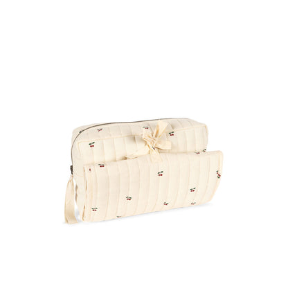 Konges Sløjd Bonnie stelleveske og stelleunderlag i ett, Cherry