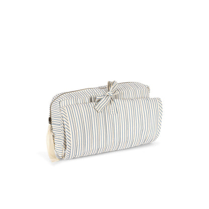 Konges Sløjd Bonnie stelleveske og stelleunderlag i ett, Stripe blue