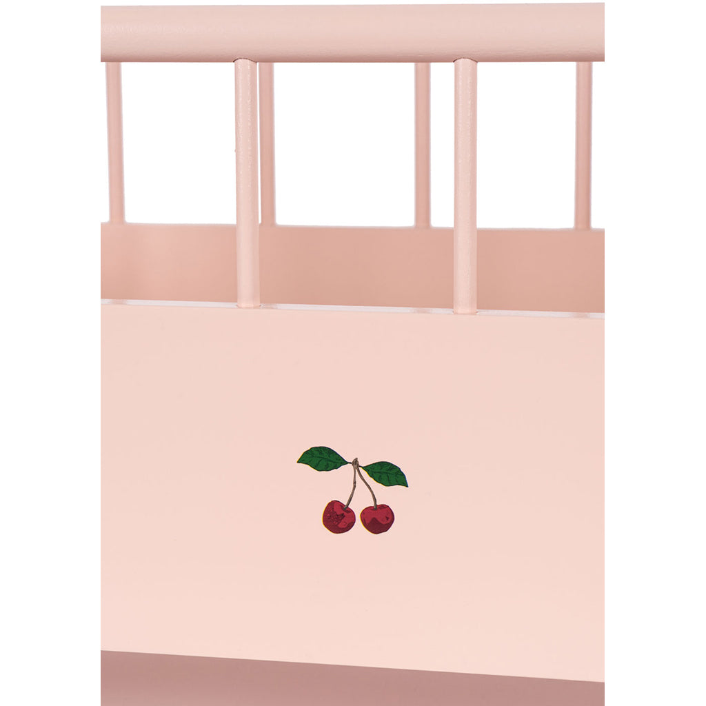 Konges Sløjd dukkeseng i tre, Pink