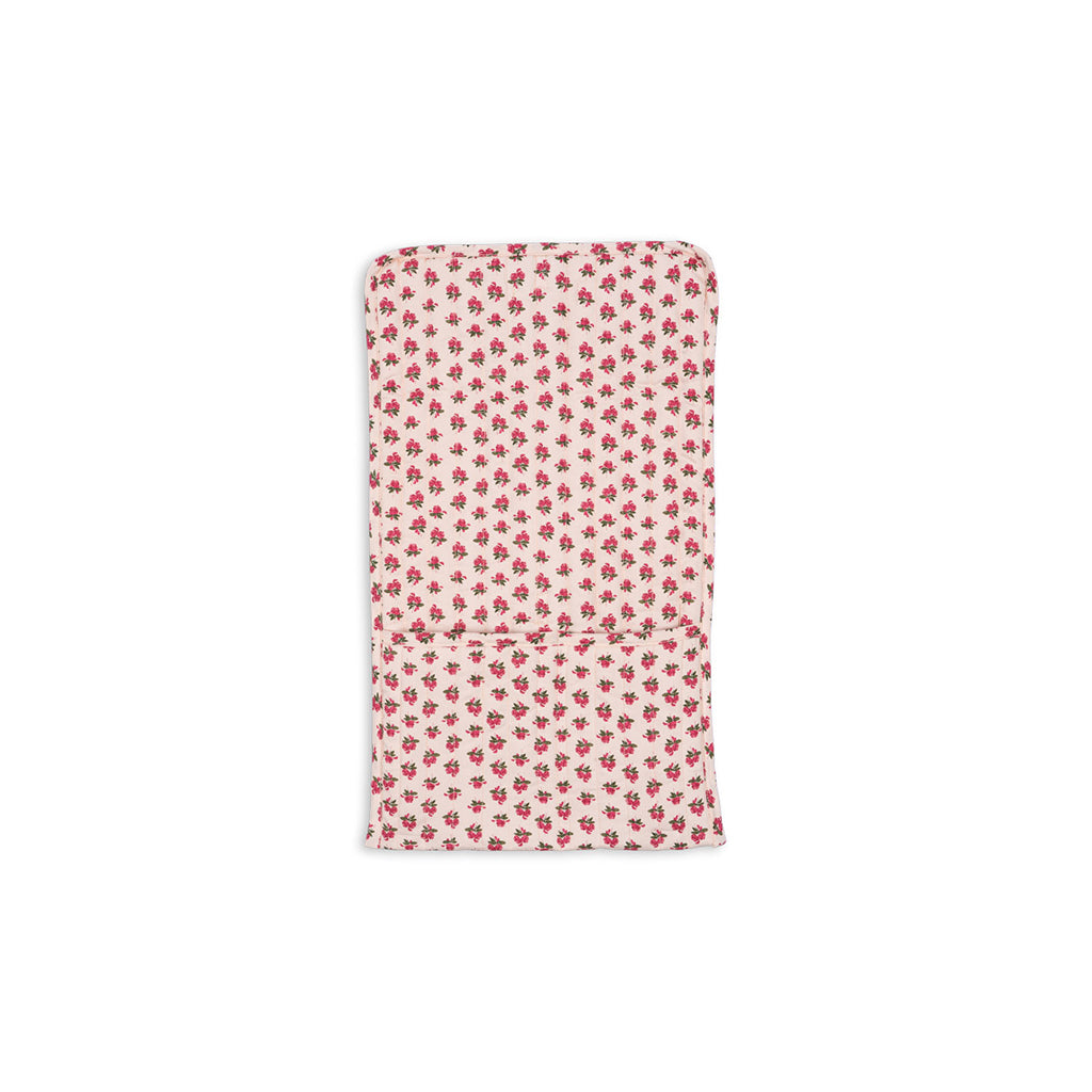 Konges Sløjd dukketilbehør, bleie, teppe og smekke - Rosie rose