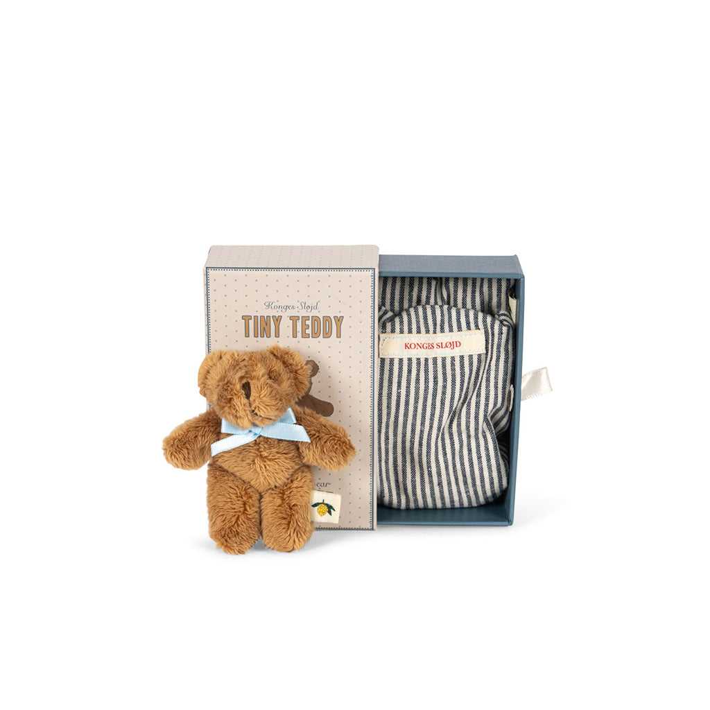 Konges Sløjd Miniature bamse, Milo Tiny Brown