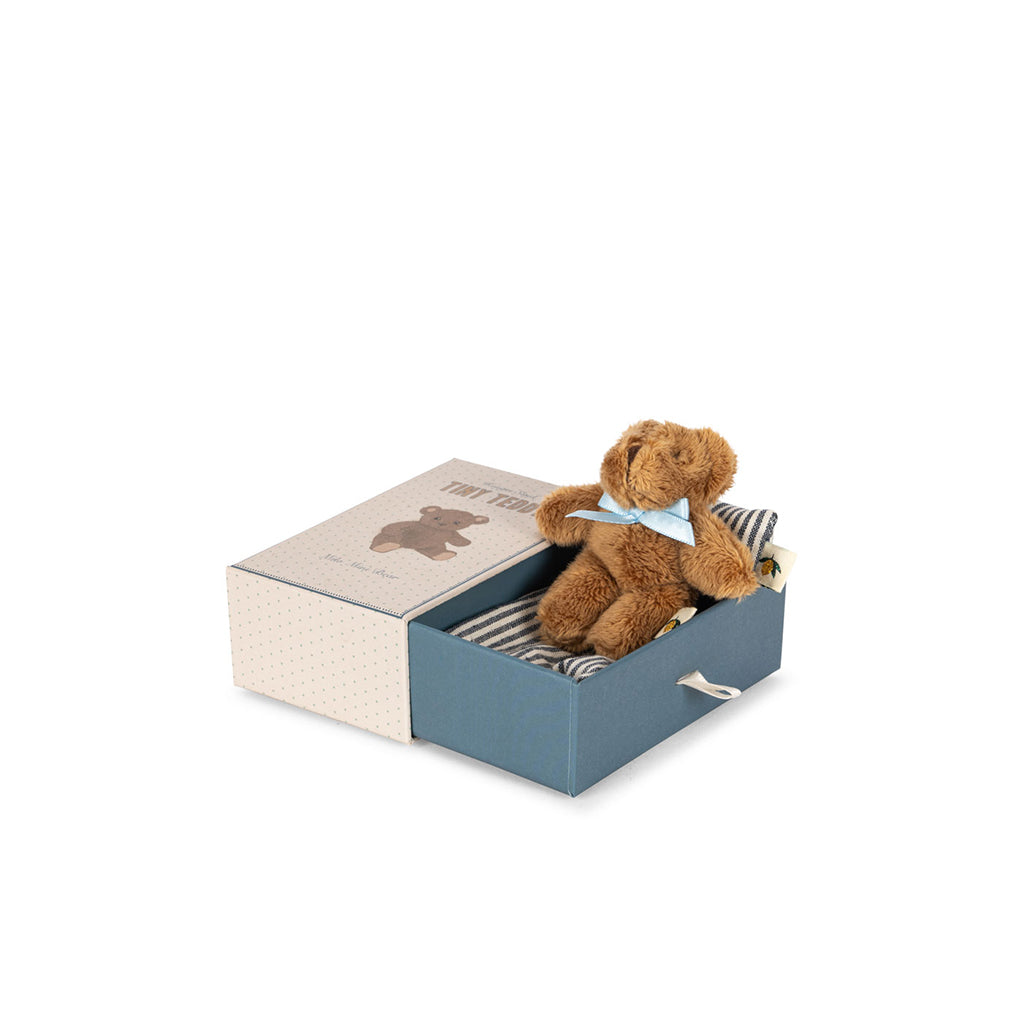 Konges Sløjd Miniature bamse, Milo Tiny Brown