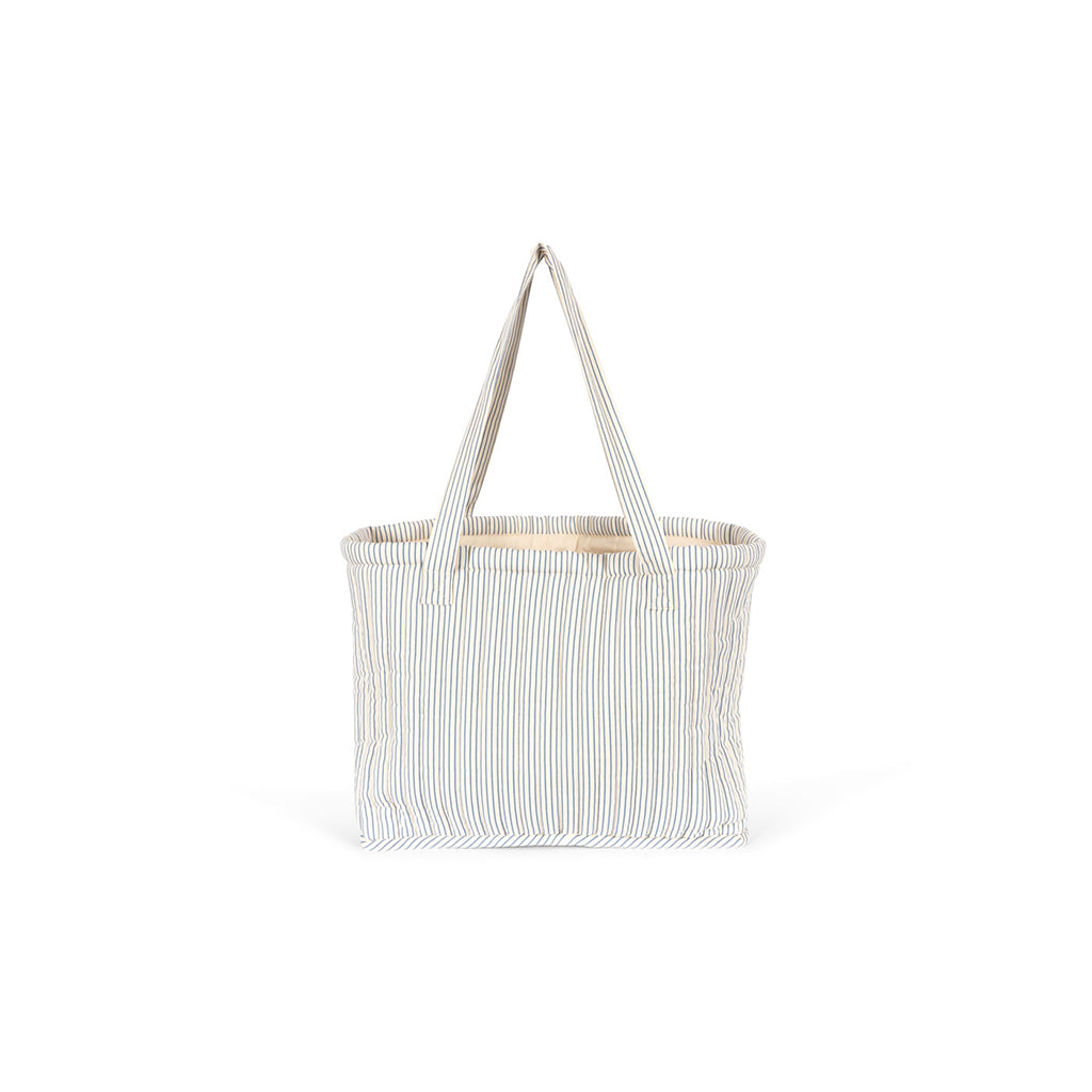 Konges Sløjd Quilted Molly stelleveske - Stripe blue