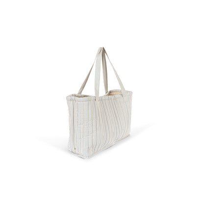 Konges Sløjd Quilted Molly stelleveske - Stripe blue