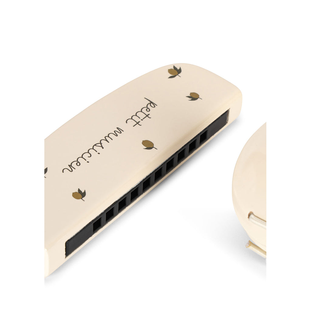 Konges Sløjd Petit Lemon Glossy, sett med 3 musikkinstrumenter - Lemon