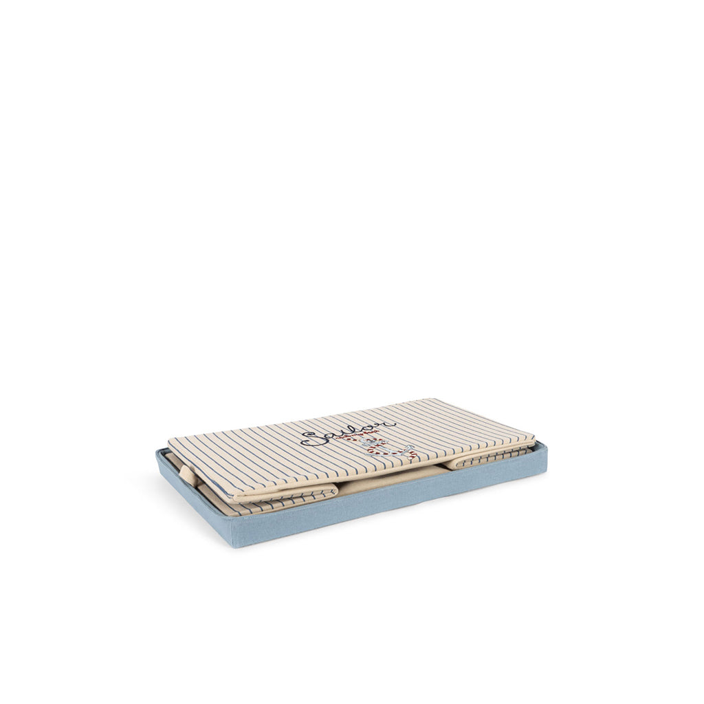 Konges Sløjd, stoffoppbevaringsboks, liten - Sailor