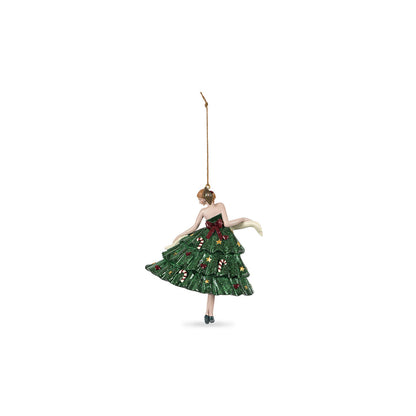 Konges Sløjd julepynt, ornament 2025 - Juletre ballerina