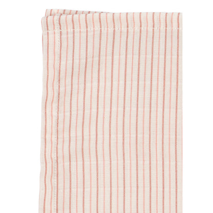 Konges Sløjd stoffble, økologisk muslin, 3-pakning – Stripe Petite Rose