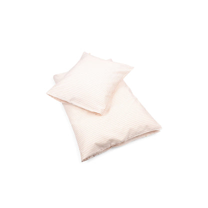 Konges Sløjd babysengetøy, økologisk GOTS - Stripe Petite Rose