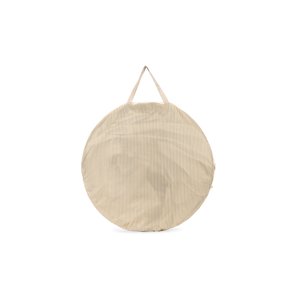 Konges Sløjd, beach shelter, pop-up strandtelt, UV 50+ – Tea stripe