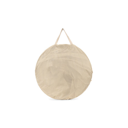 Konges Sløjd, beach shelter, pop-up strandtelt, UV 50+ – Tea stripe