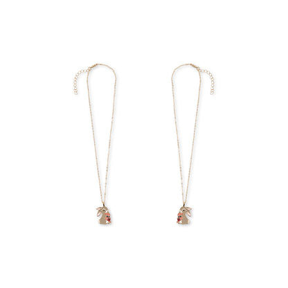 Konges Sløjd Bunny Bestie vennskapskjeder, Gull