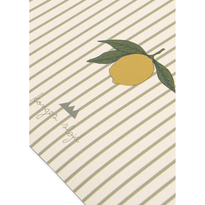 Konges Sløjd gulvmatte, stolunderlag - Tea Stripe