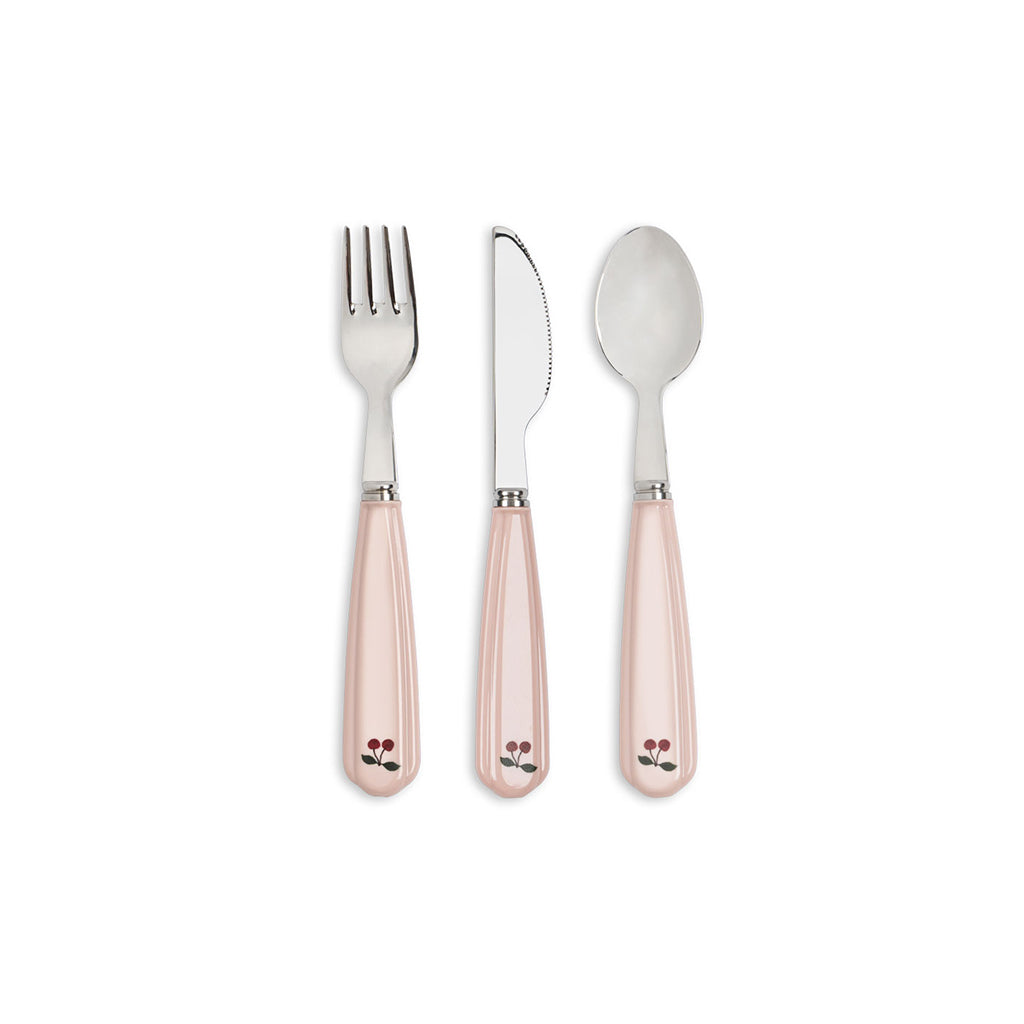 Konges Sløjd bestikksett i rustfritt stål, Cherry blush