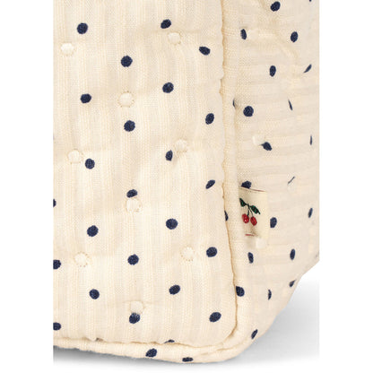 Konges Sløjd quiltet toalettveske, stor, Seersucker - Estate Dot