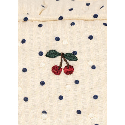 Konges Sløjd quiltet toalettmappe, small, Seersucker - Estate Dot