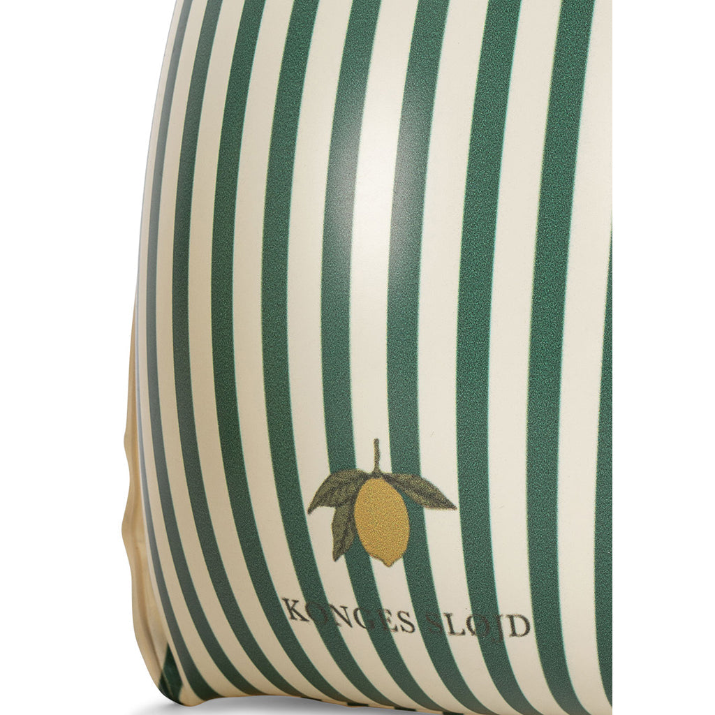 Konges Sløjd badevinger, flere str. - Green stripe