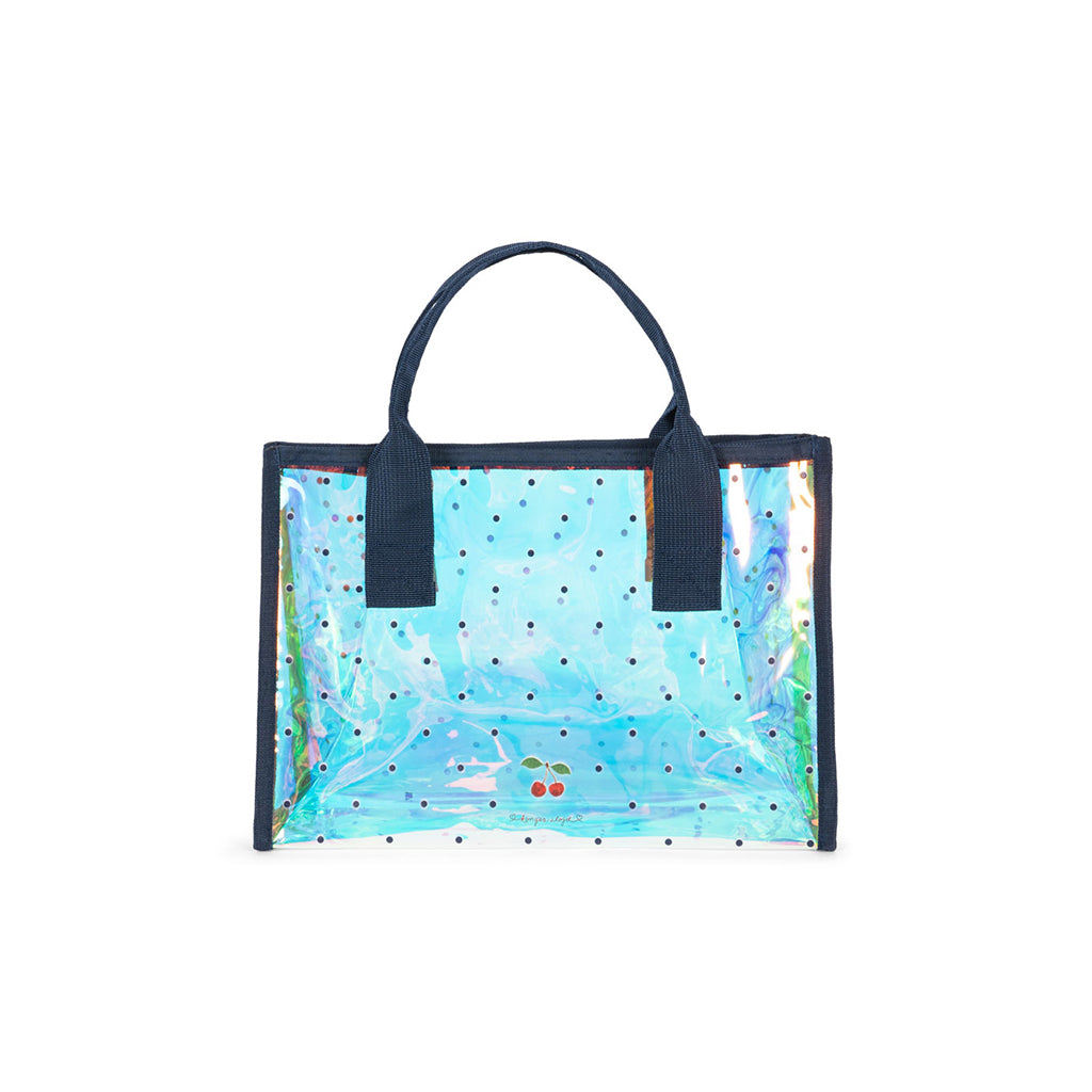 Konges Sløjd strandtaske, Navy dot