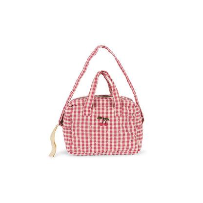 Konges Sløjd dukkeutstyr, Pusletaske - Bubblegum check