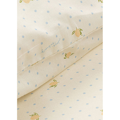 Konges Sløjd babysengetøy, GOTS - Lemon dot