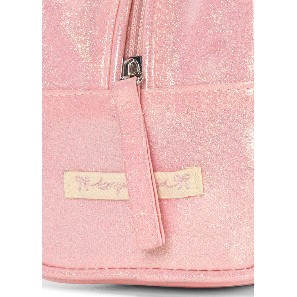 Konges Sløjd Barnepung, katt - Cerise glitter pink