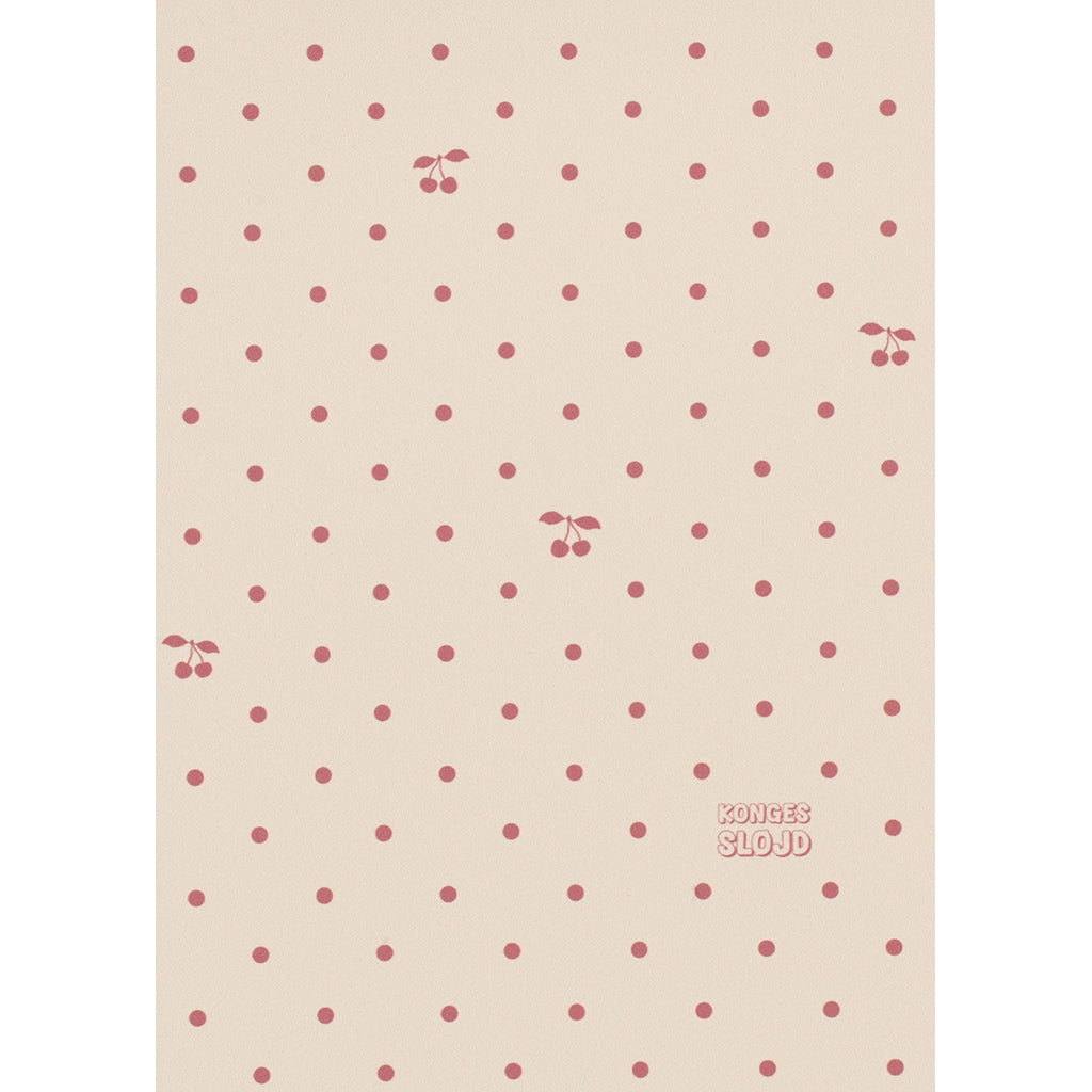 Konges Sløjd gulvmatte, stolunderlag – Cherry dot