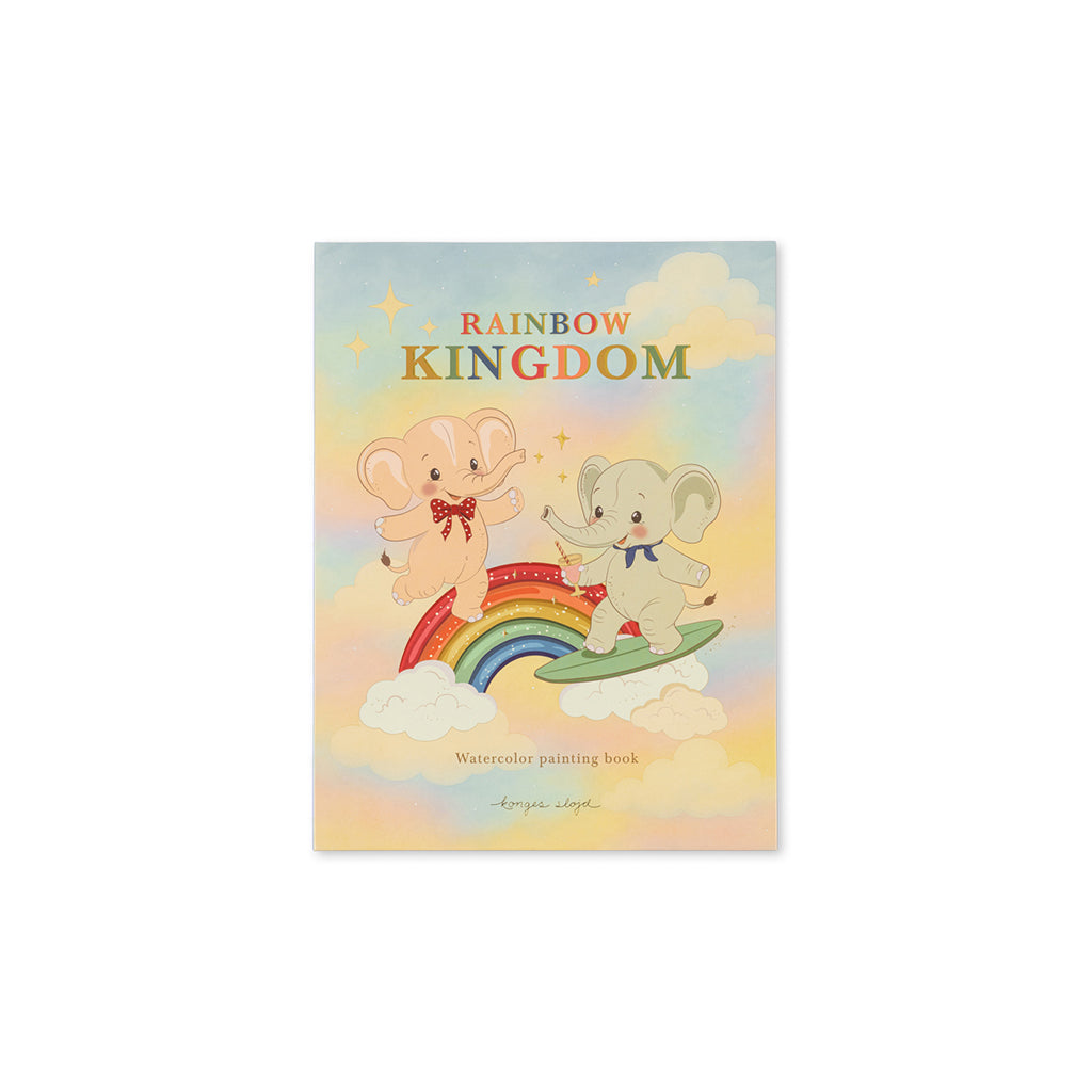 Konges Sløjd Magisk malebog, mal med vand - Rainbow Multi