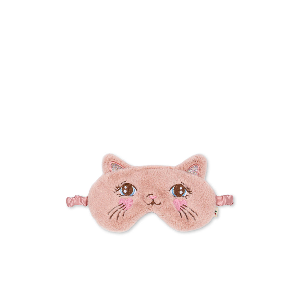 Konges Sløjd sleep mask, Cat - Rosa pink