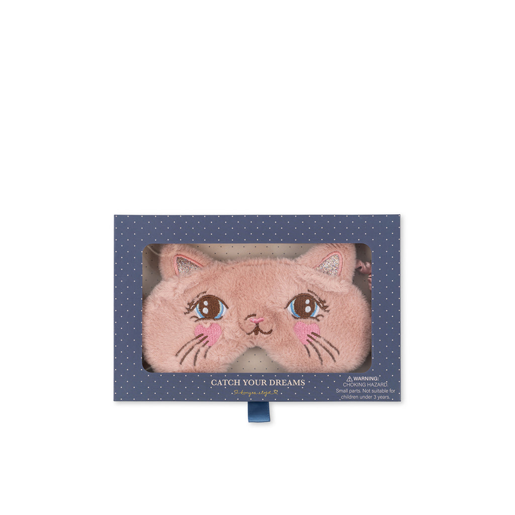 Konges Sløjd sleep mask, Cat – Rosa pink