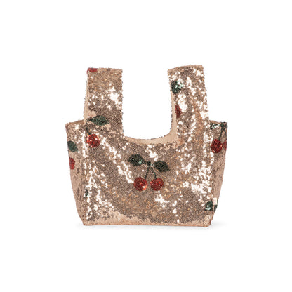 Konges Sløjd totebag, Starla Sequin – Ma grande cerise blush