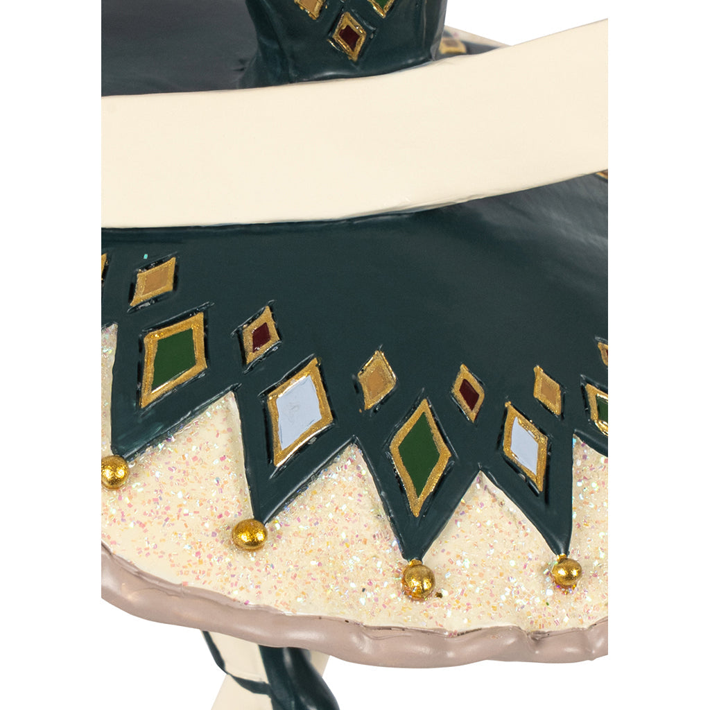 Konges Sløjd julepynt, ornament 2026 – Christmas harlekinballerina