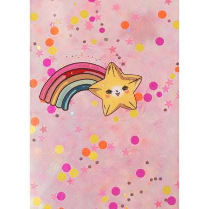 Konges Sløjd Glitterhoppeball, Rainbow