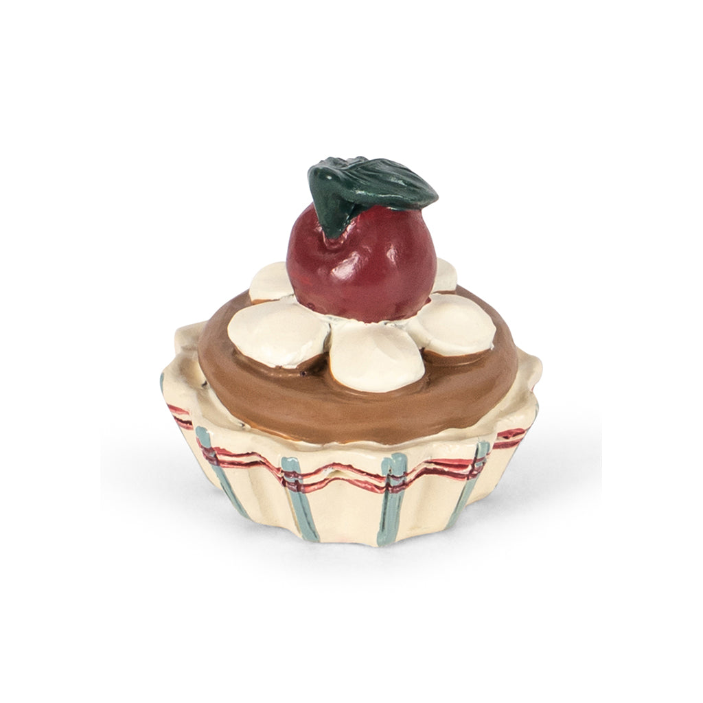 Konges Sløjd Minibamse i eske, Tiny teddy birthday - Cherry