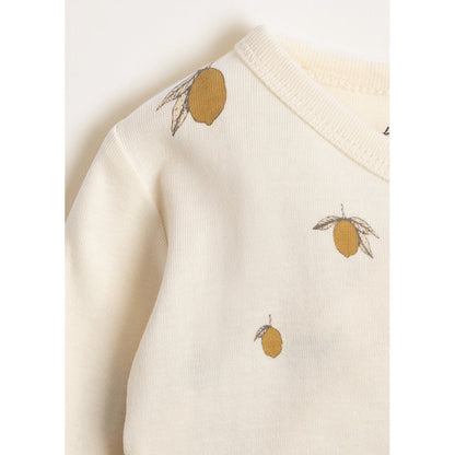 Konges Sløjd body, Newborn, Lemon – Str. 0–6 mnd.