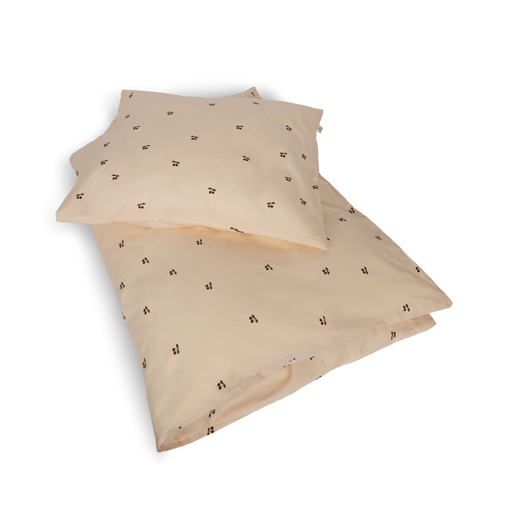 Konges Sløjd voksensengetøy, økologisk, GOTS - Cherry